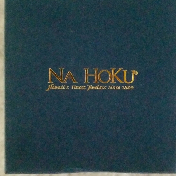 Na Hoku South Sea Carmel Color Pearl ring w/diamond accents. Size 8 - Picture 7 of 9